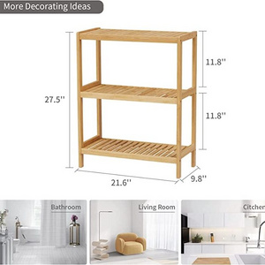 Bamboo Shoe Rack for Entryway Multi-Function, Free Standing Shoe Racks for Bedroom Hallway Closet shoe rack organizer