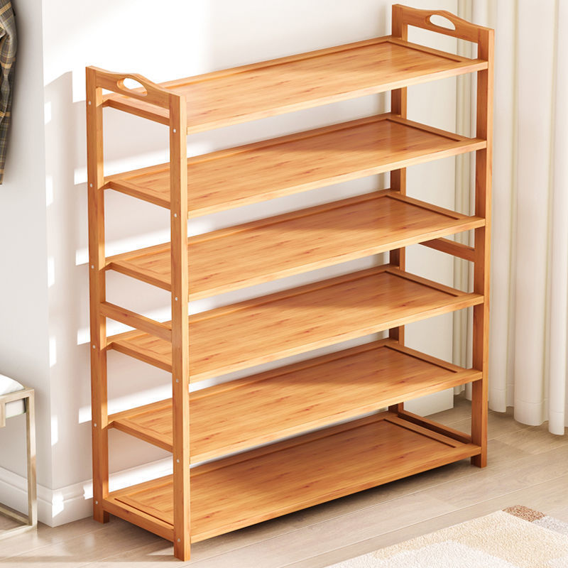 Bamboo Wooden Foldable Shoe Rack  3 tier Storage Organizer