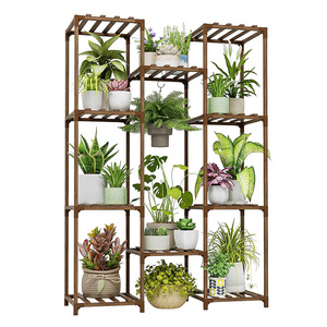 Hot Sale 10 Potted Multilayer Plant Stands Flower Pot Holder for Indoor Outdoor Plant Rack Shelf