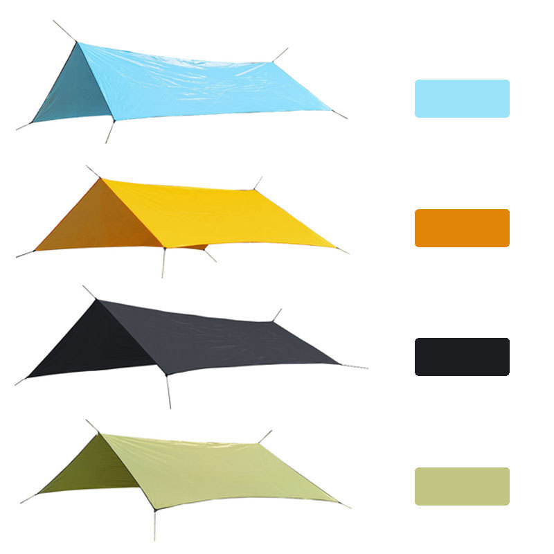 Ultralight Waterproof Flysheet beach Sun Shade Canopy Hammock Outdoor awning Rain Fly Camping Tent Tarp big flysheet