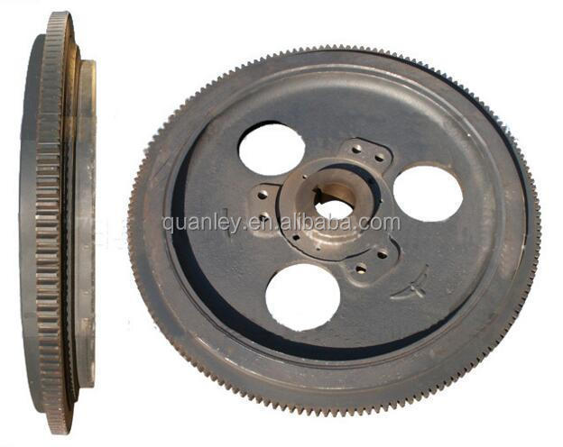 CNC machined Steel flywheel, cast iron flywheel, flywheel for truck