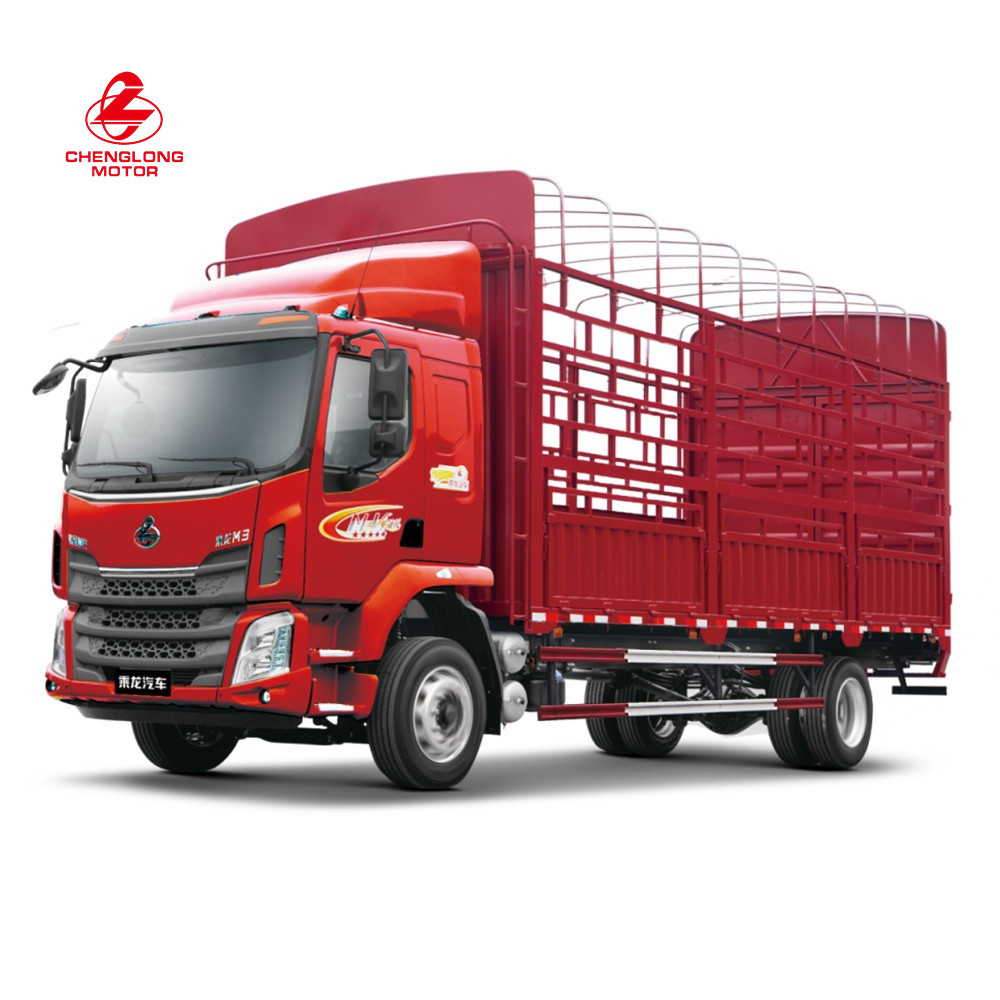 China Supply M3 4x2 6 wheel Chenglong Van Cargo Heavy Truck for Intercity Delivery Small Truck Cargo