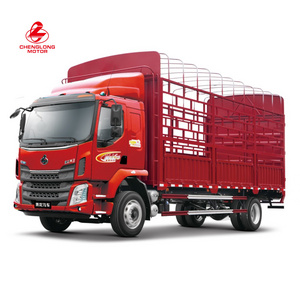 China Supply M3 4x2 6 wheel Chenglong Van Cargo Heavy Truck for Intercity Delivery Small Truck Cargo