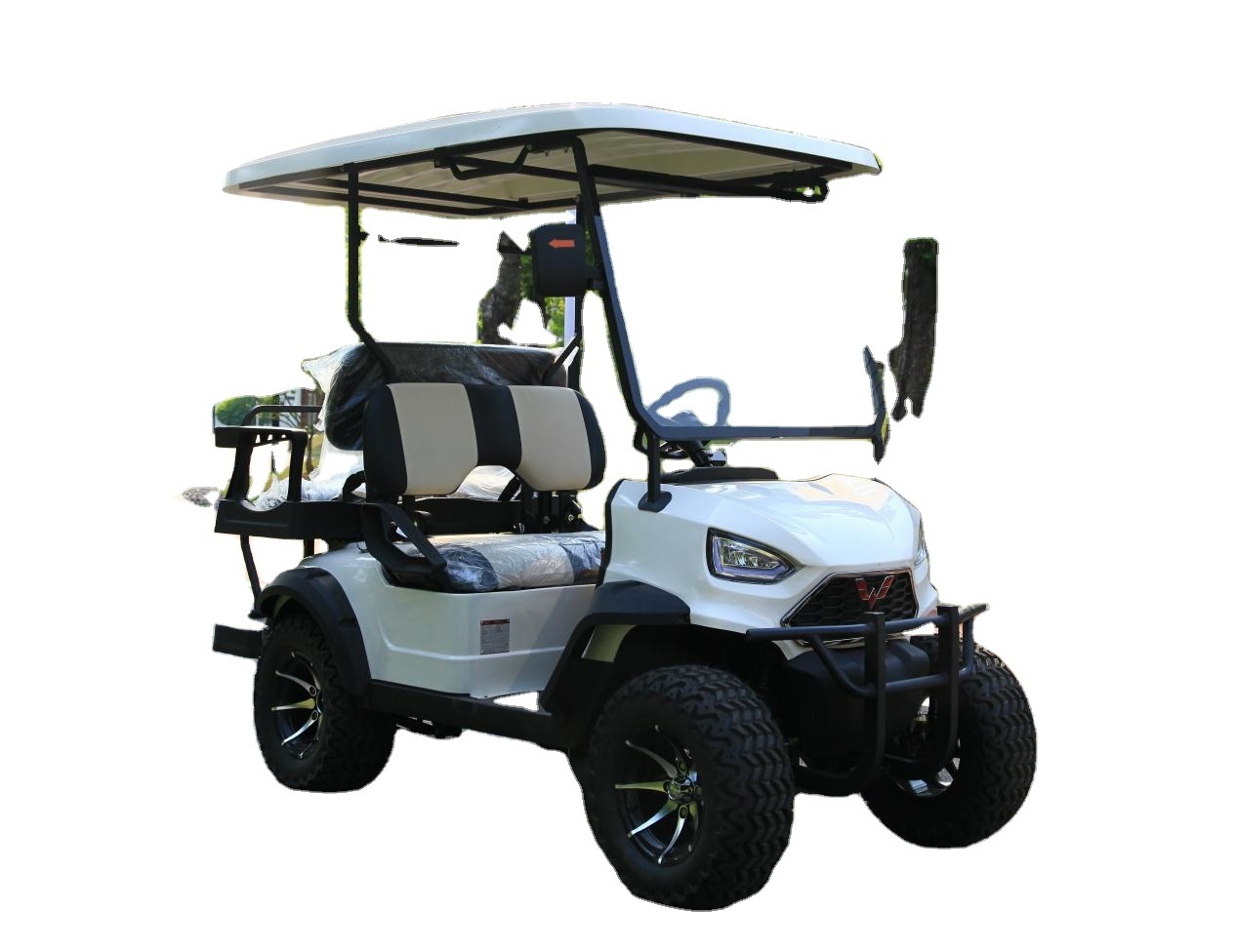 Strong Steel Structure High Speed Liftedel Ectric Golf Cart Lithium With Low Price Club Car Precedent