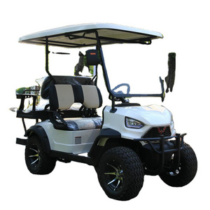 Strong Steel Structure High Speed Liftedel Ectric Golf Cart Lithium With Low Price Club Car Precedent