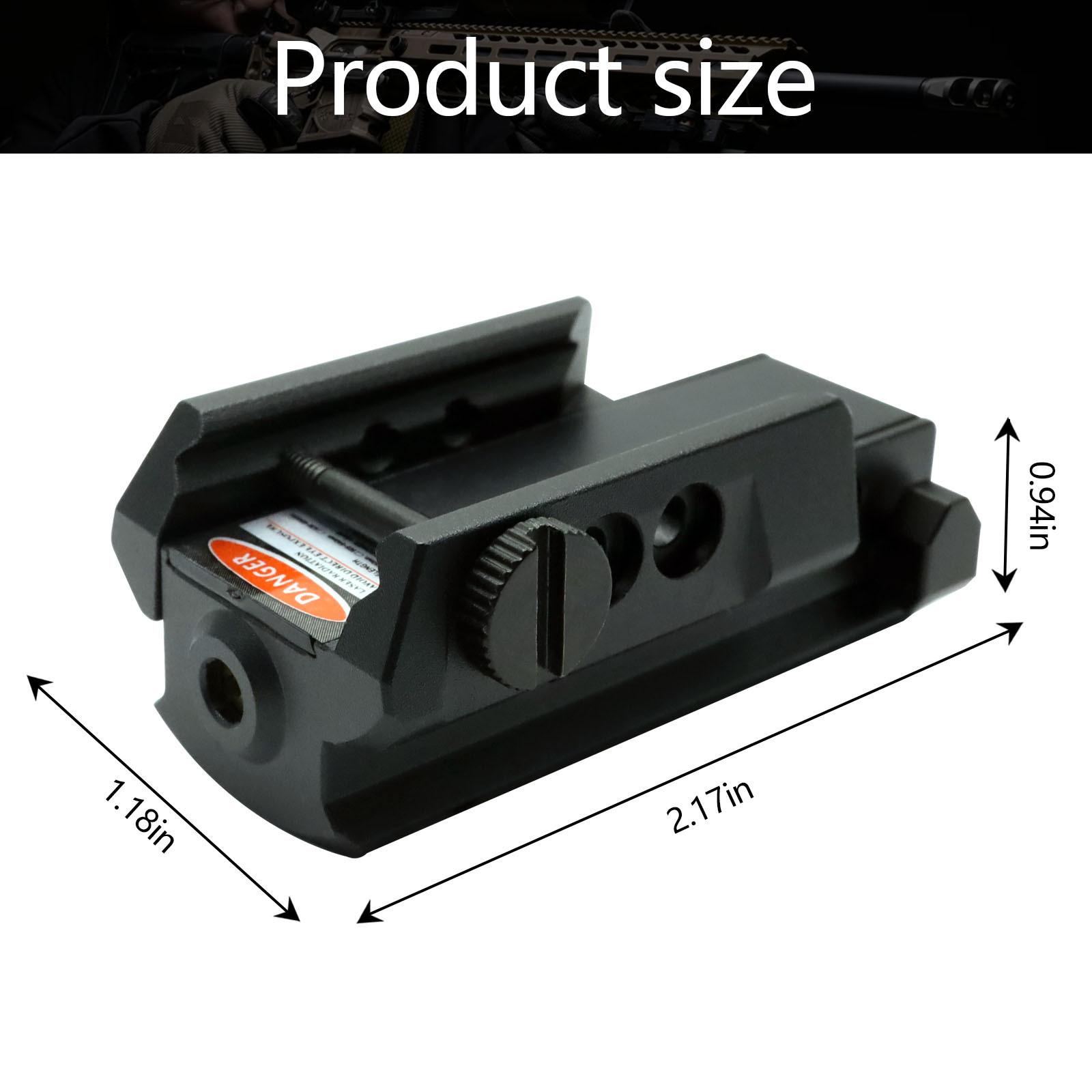 Qan Mao High Quality Aluminum Alloy Hunting Laser Tactical Laser Red Green Laser Fit For Hunting