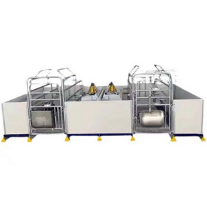 Pig Farm Sow Galvanized Steel Farrowing Crates for Pigs