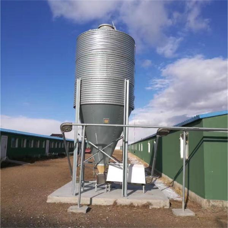 Farm Used 3-30 Tons Grain Feed Galvanized Silo