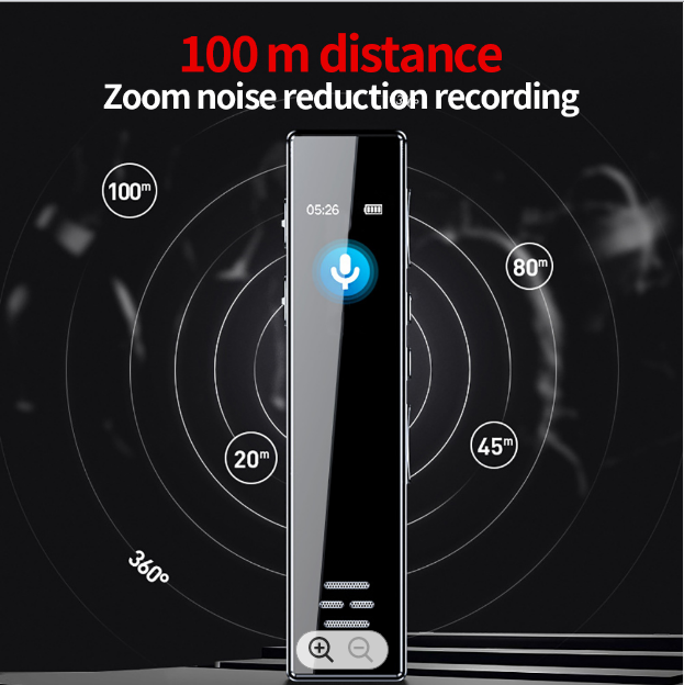 Digital Voice Recorder  Reduction recording time 18hours 16GB hidden voice recorder Mini Audio Recorder  2021