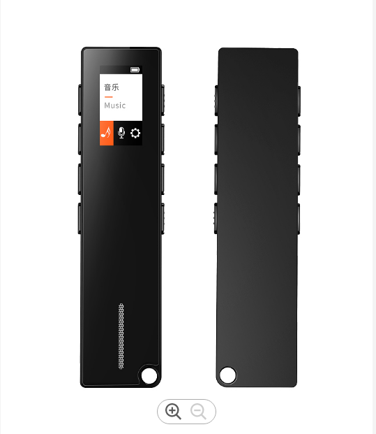 Smallest time recording dual microphone devices audio recorder long time timestamp mini digital voice recorder  2021