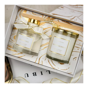 bougie bougies OEM candle and diffuser set candle and diffuser set luxury candles set with luxury box