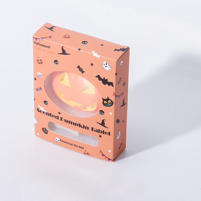 Halloween pumpkin lasting fragrance Bathroom Room Fragrance Deodorizing solid aromatherapy plaster wardrobe Aromatherapy