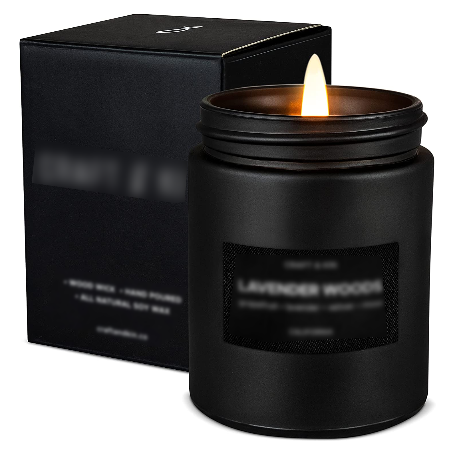 natural candles wholesale luxury glass candle jars with lid sparking candle