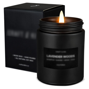 natural candles wholesale luxury glass candle jars with lid sparking candle