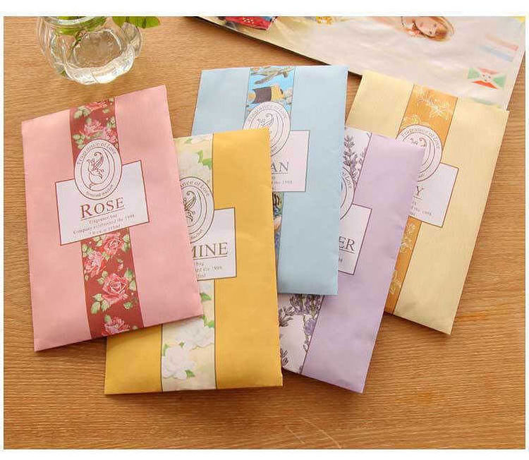 Small wardrobe clothes scent sachet scented sachet bags fragrance hanging eco-friendly custom luxury scented sachet bags