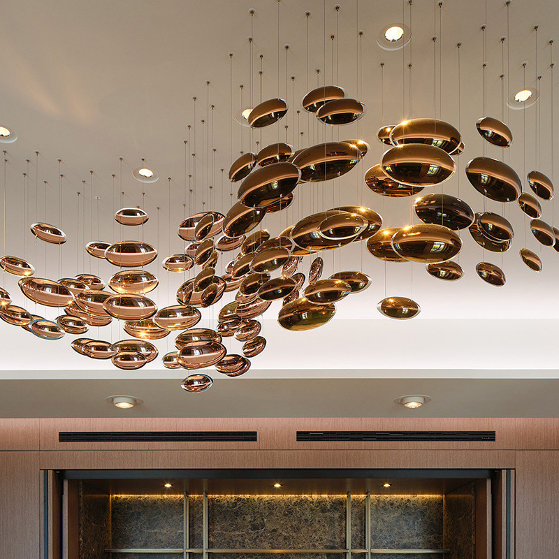 Modern Luxury Decorative Ceiling Pendant Light Villa Lobby Hotel Hall Big Project LED Chandelier