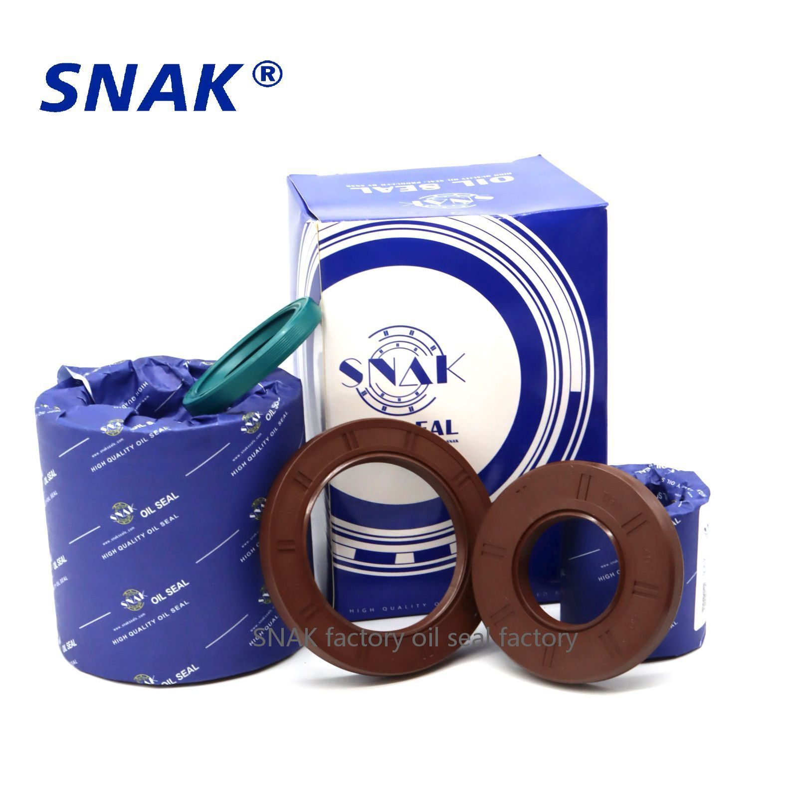 SNAK Factory Customized Fluorine Rubber Oil Seal High Temperature Resistant TC TG Oil Seal Tg4 Oil Seal with Corrugated Thread