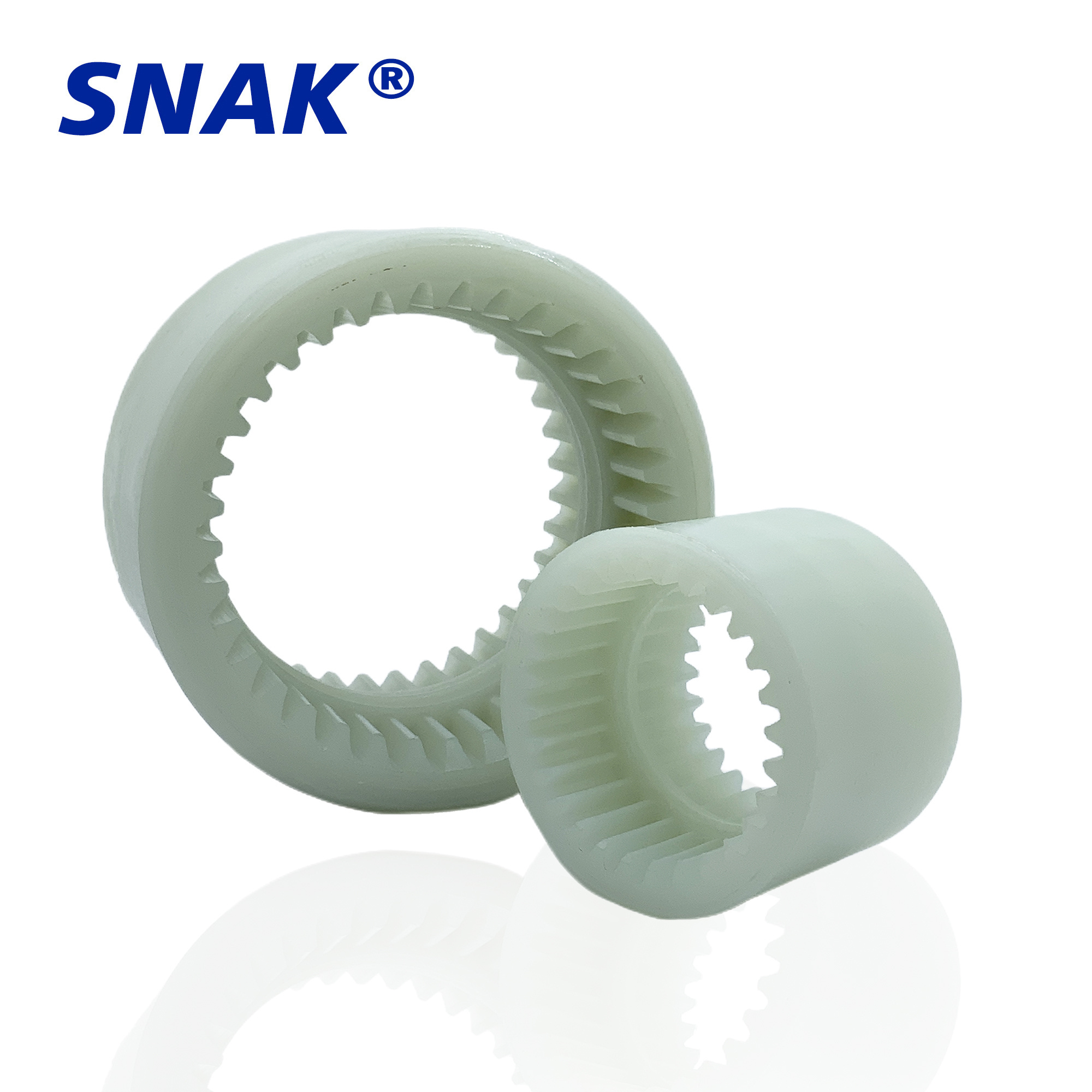 SNAK Factory High-precision Precision Flexible Mechanical Pinion NL Nylon Inner Ring Sleeve Shaft Gear Coupling