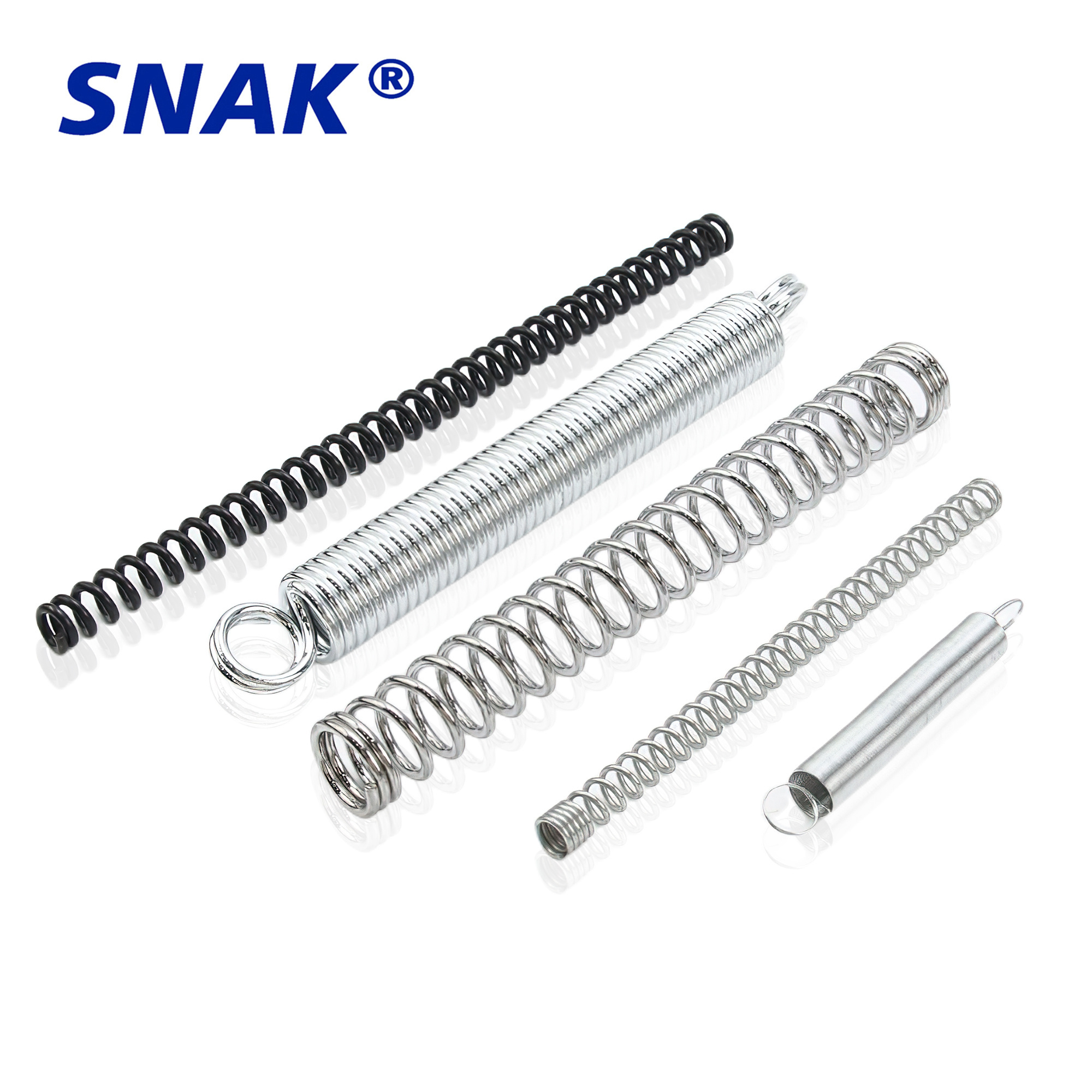 SNAK Factory Customized Stainless Steel Helical Spring Torsion Tension Compression Coil Springs Spring