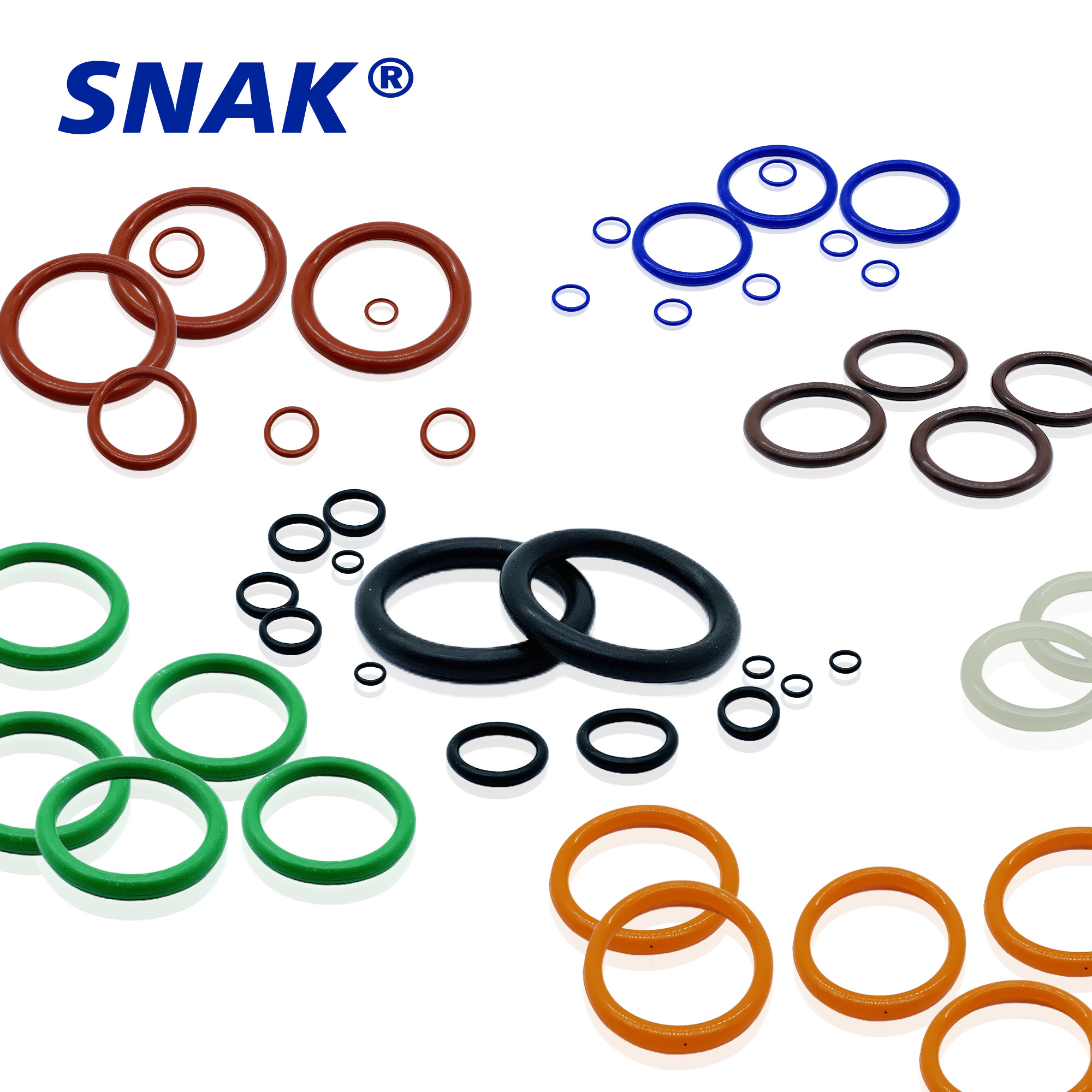 SNAK Factory Temperature Resistant Rubber O ring Seal For Industrial Construction Machinery Automobile Appliance Pump Hydraulic