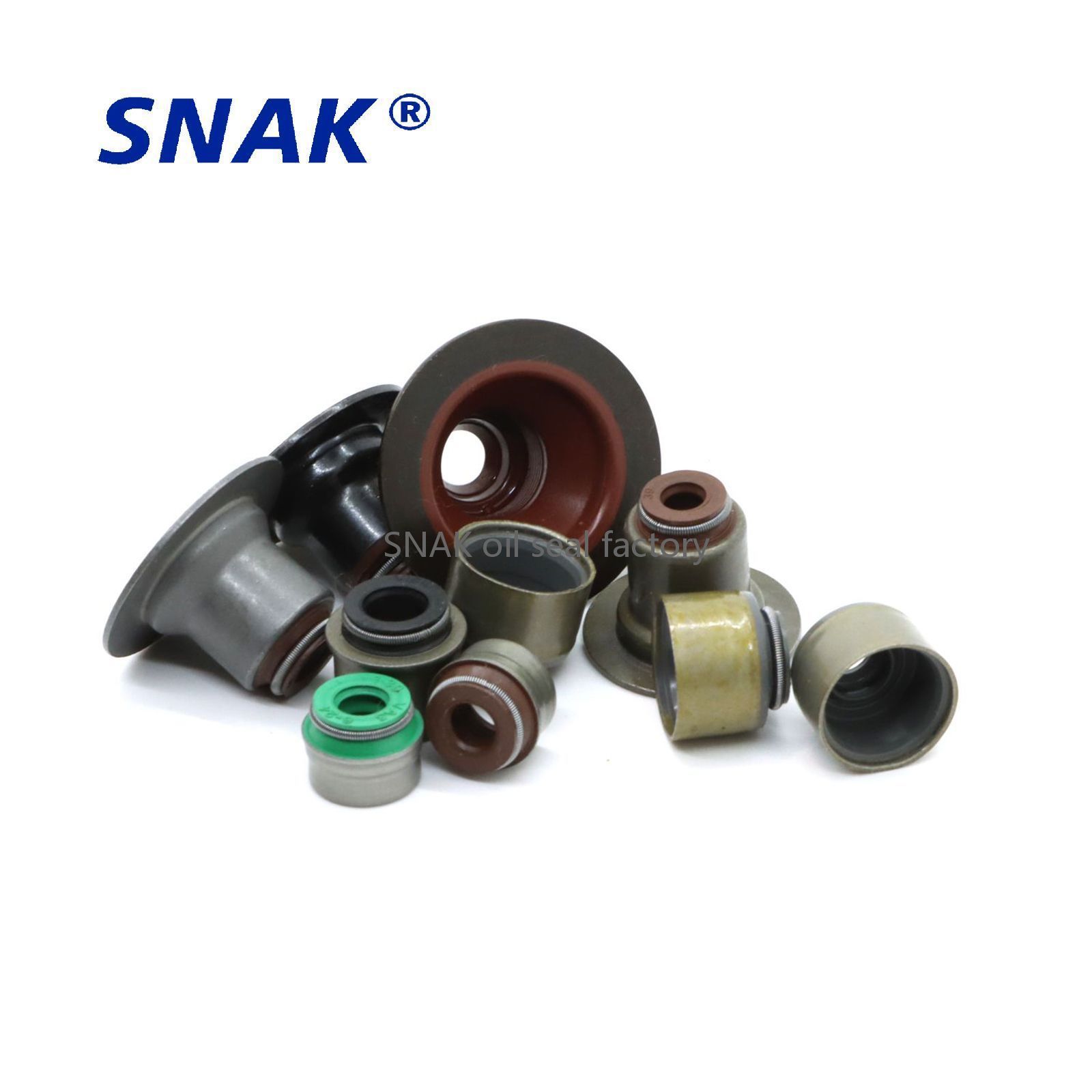 SNAK  factory FKM Valve Seal Customized Motorcycle Spare oil seal Engine part Valve Stem Seal