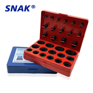 SNAK Factory Supply Good Quality FKM FFKM CR ACM Rubber Oring Box NBR VMQ HNBR EPDM Silicone sealing O Ring Kit