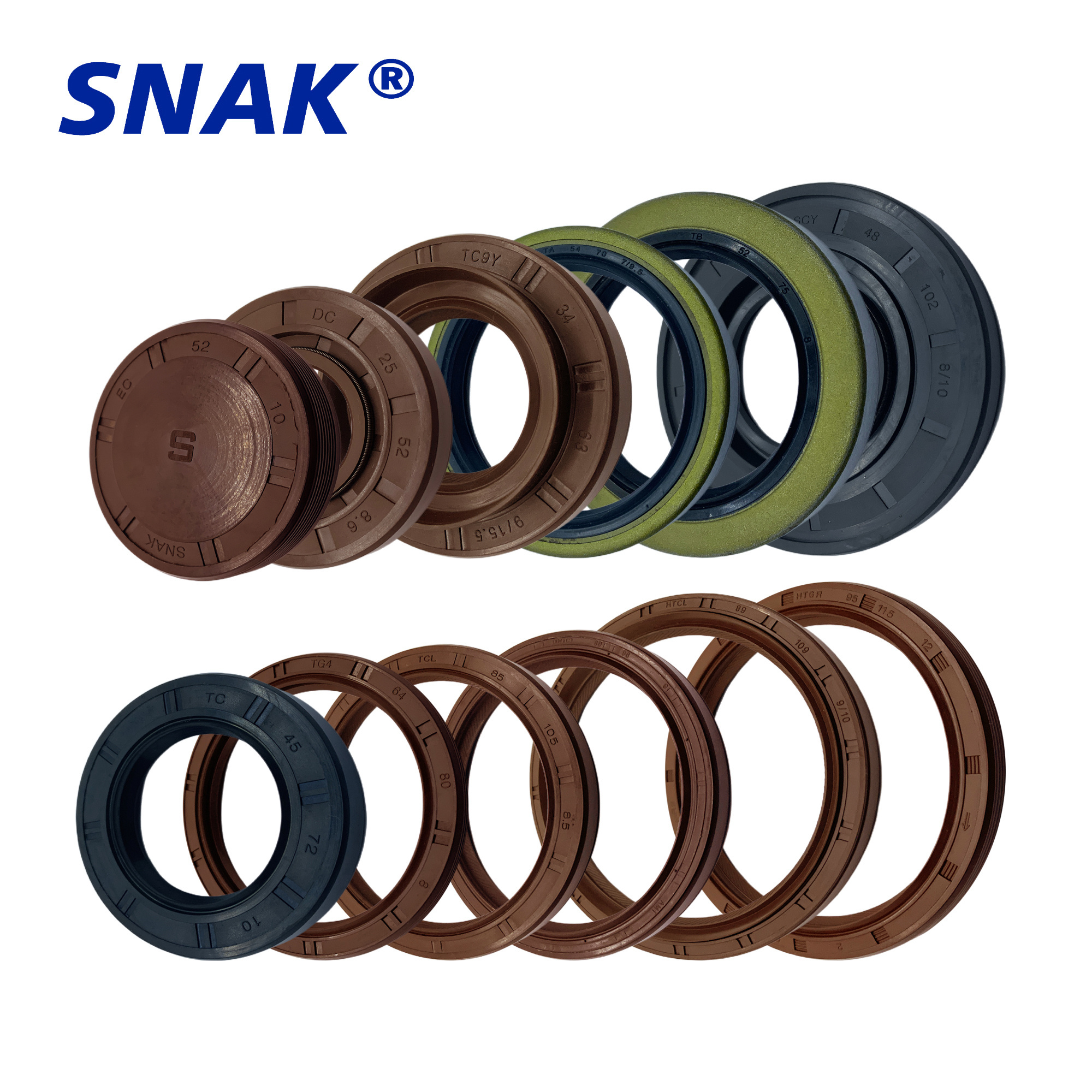 SNAK Factory OEM Accepted  NBR FKM Rubber Oil Seal Different Type Oil Seal Manufacturer