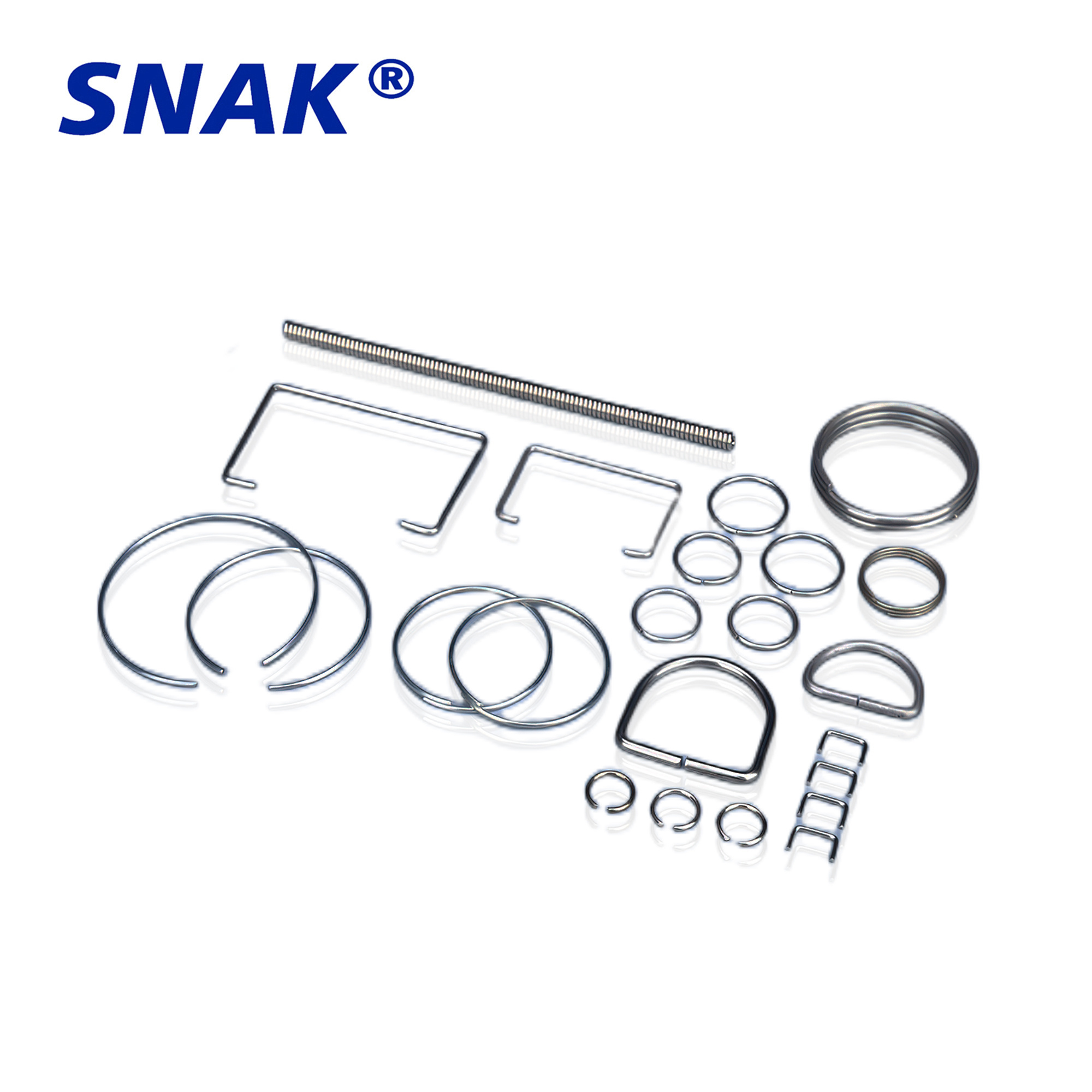 SNAK Factory Customized Stainless Steel Helical Spring Torsion Tension Compression Coil Springs Spring