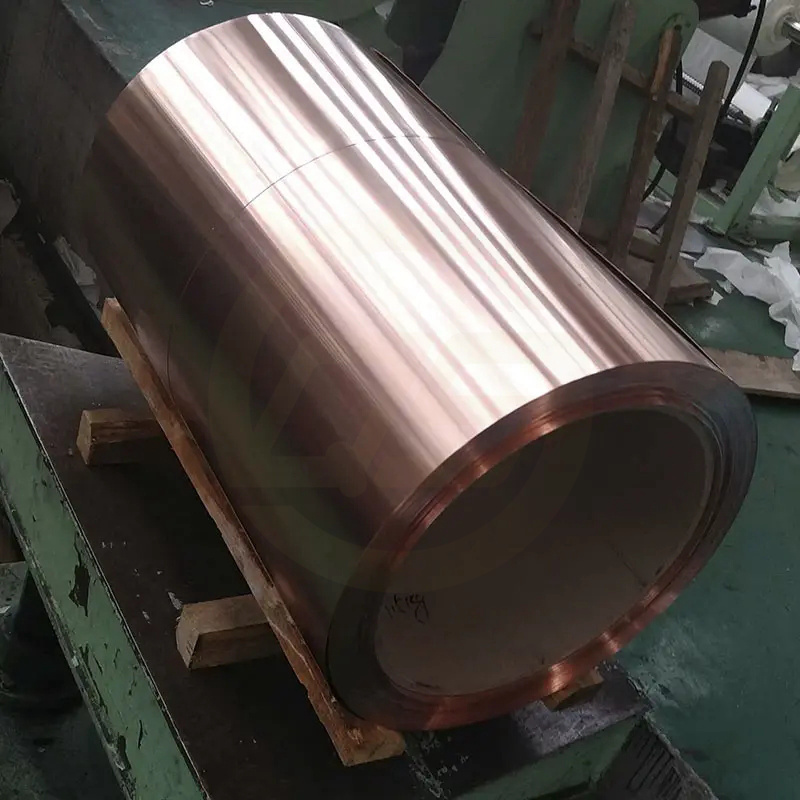 Hot sale copper strip factory customized copper coil 99.9% pure copper foil