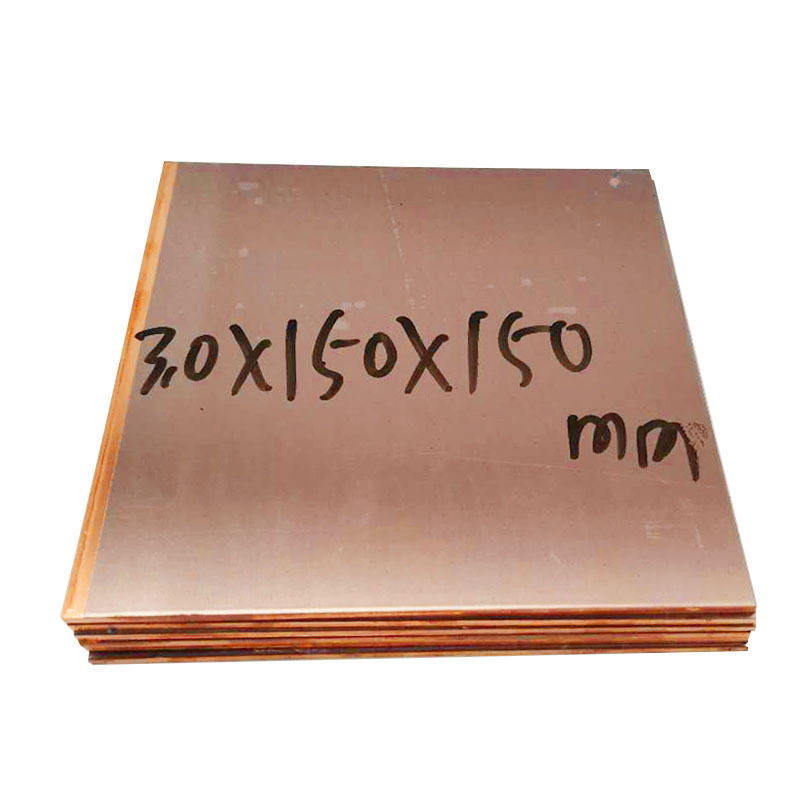 Plate/Sheet Pure Copper Sheet for Red Cooper Sheet/Plate Cheapest C12200 Copper China Copper Alloy Bronze Wholesale Price 99.90%