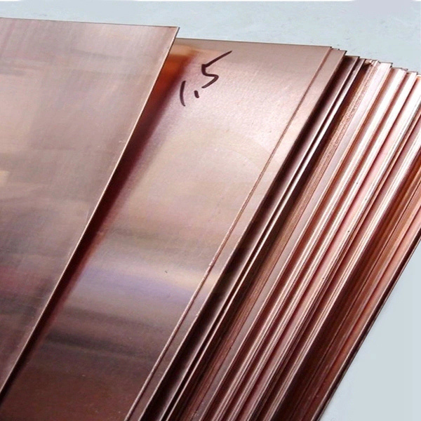 Thick Thin 2mm 3mm 4mm 6mm 8mm Adhesive Cheap Copper Sheet Prices 4ft x 8 ft