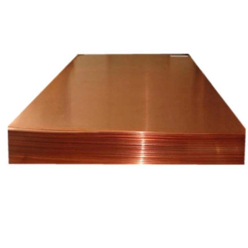 Plate/Sheet Pure Copper Sheet for Red Cooper Sheet/Plate Cheapest C12200 Copper China Copper Alloy Bronze Wholesale Price 99.90%