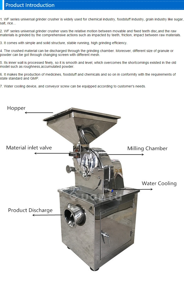 Industrial Automatic Superfine Herbal Grinders Food Powder Grinding Herb Pulverizer Machine