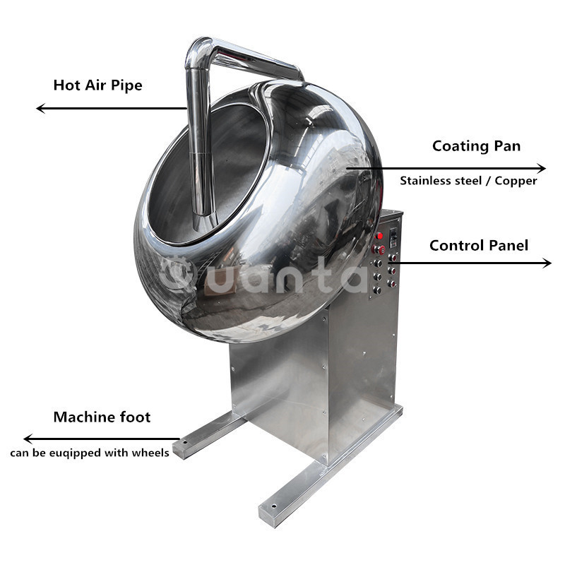 Multi-function 8/15/30 kg per hour Chocolate Melting/Tempering/Coating Making Machine