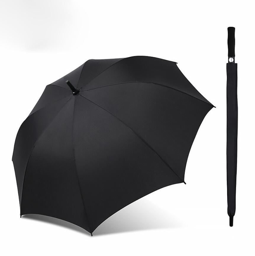 Custom 54Inch Automatic Open Golf Umbrella Windproof Waterproof Golf Umbrellas