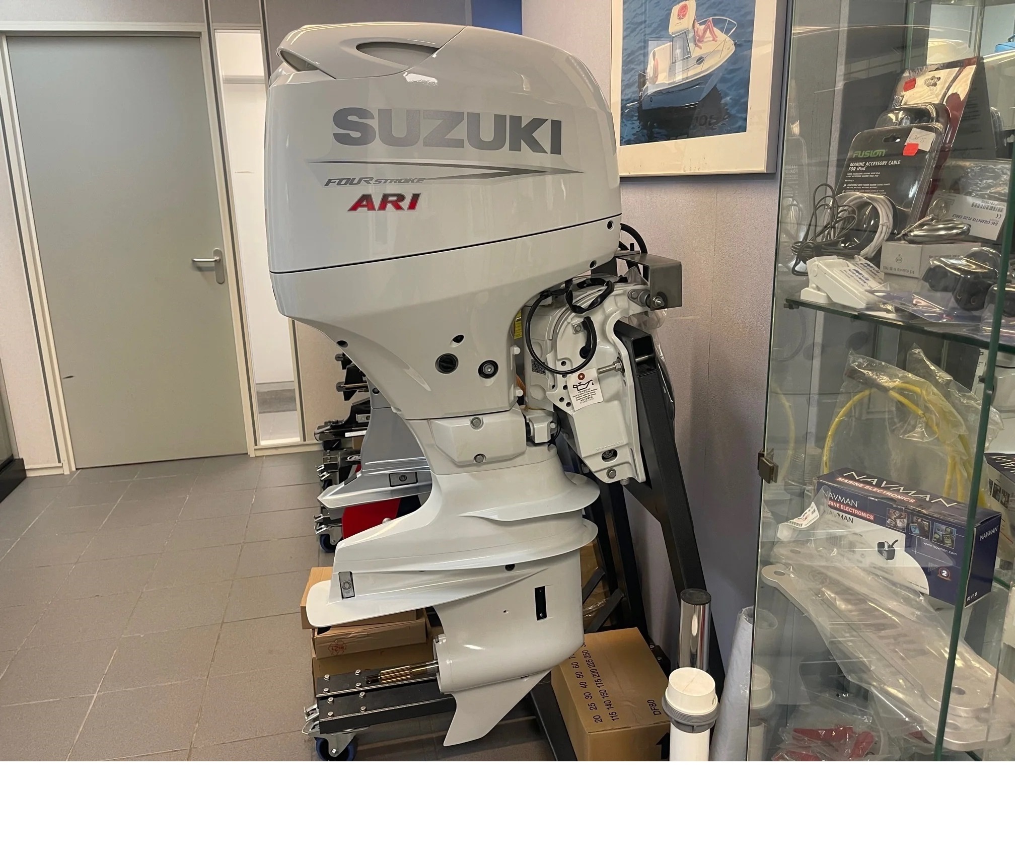 Wholesale Selling New 2023 Su-zuki 60 HP Outboard engines long tail DF60 AVTL ARI white including remote control gauges and