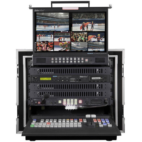 Direct Factory Wholesale Selling Da ta video MS-2850A Mobile Studio 8-Input, 4-Channel Video Switcher HDR-70 HDD recorder