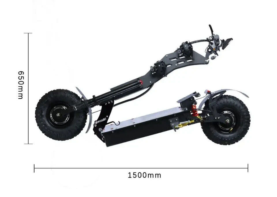 Wholesale Selling Free Shipping New 14 inch off road tire electric scooter 72V 40Ah 10000W 100 120km h with seat