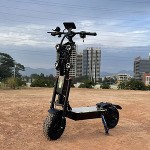 Wholesale Selling Free Shipping New 14 inch off road tire electric scooter 72V 40Ah 10000W 100 120km h with seat