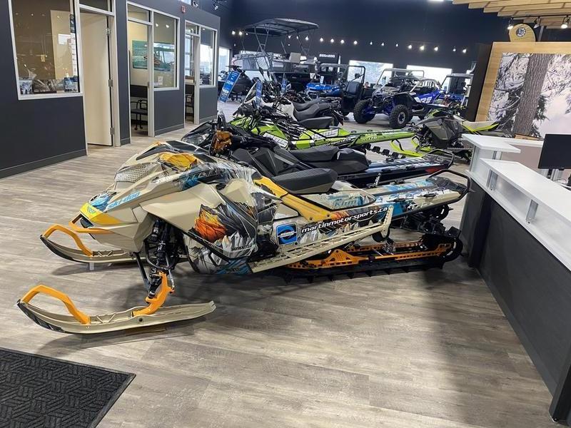 High Quality Brand New 2022 SKI-DOO FREERIDE ROTAX 850 E-TEC ARCTIC DESERT Snowmobile Ski-Doo Deep Snow