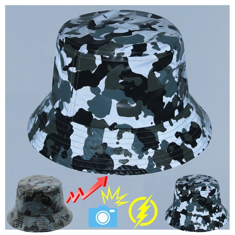 black empty top sun hat nylon open top bucket hat