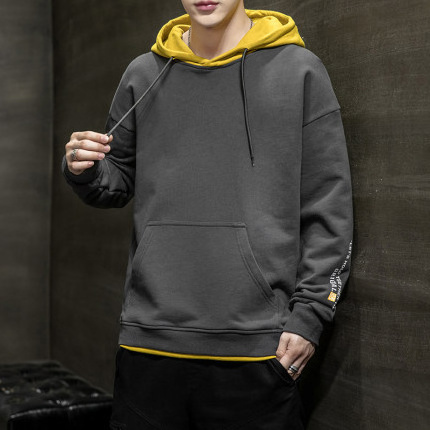 gradually changing color hoodie Private Label Casual Wear Winter Pullover Hoodies For Men