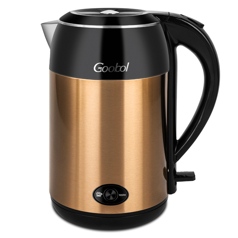 Advanced household stainless steel material popular electric kettle 3l large capacity hot water kettle