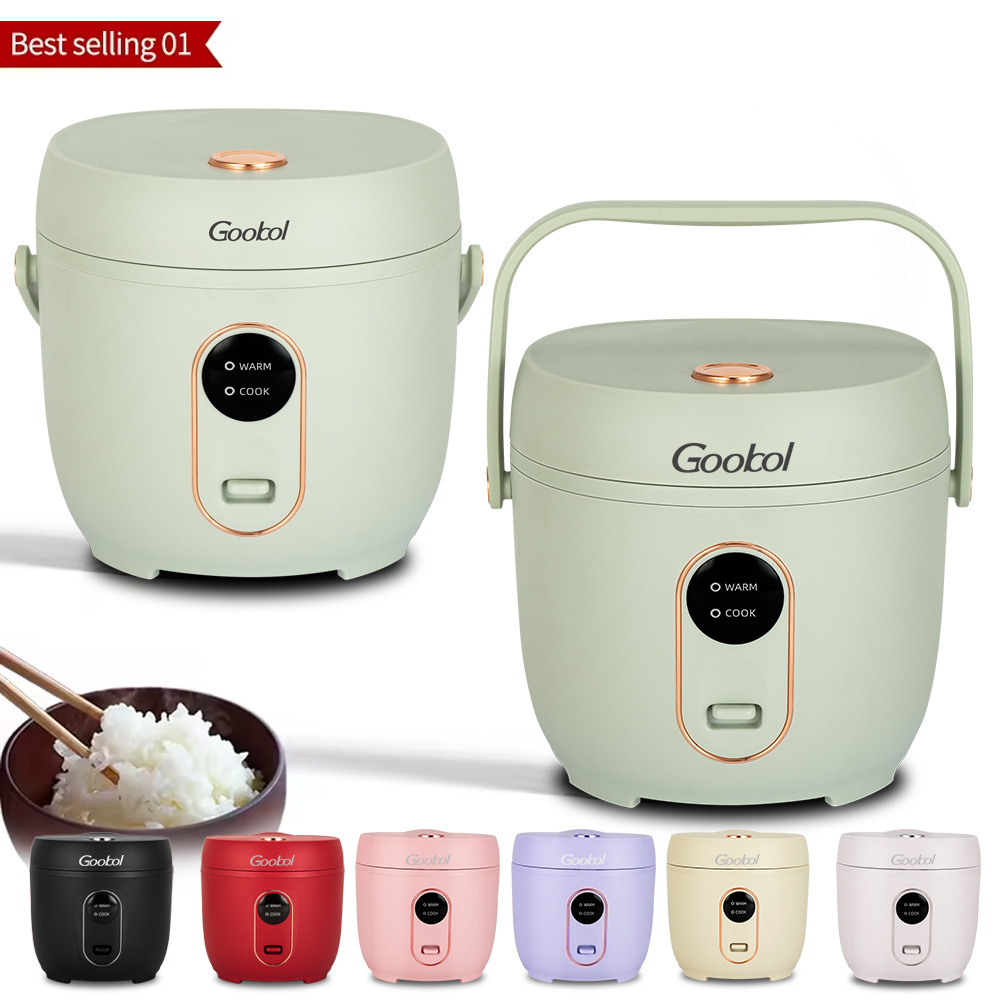 Non Stick Price Cookers 0.8L Rice Cooker Small China Electric Home Non-stick Coating Inner Pot Kitchen Cook Cylinder