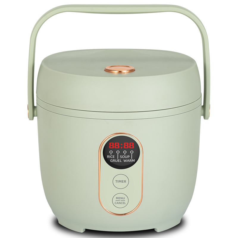 green 0.8L Digital Rice Cooker Electric  Multi Kitchen CE Rice Cooker Home Appliances