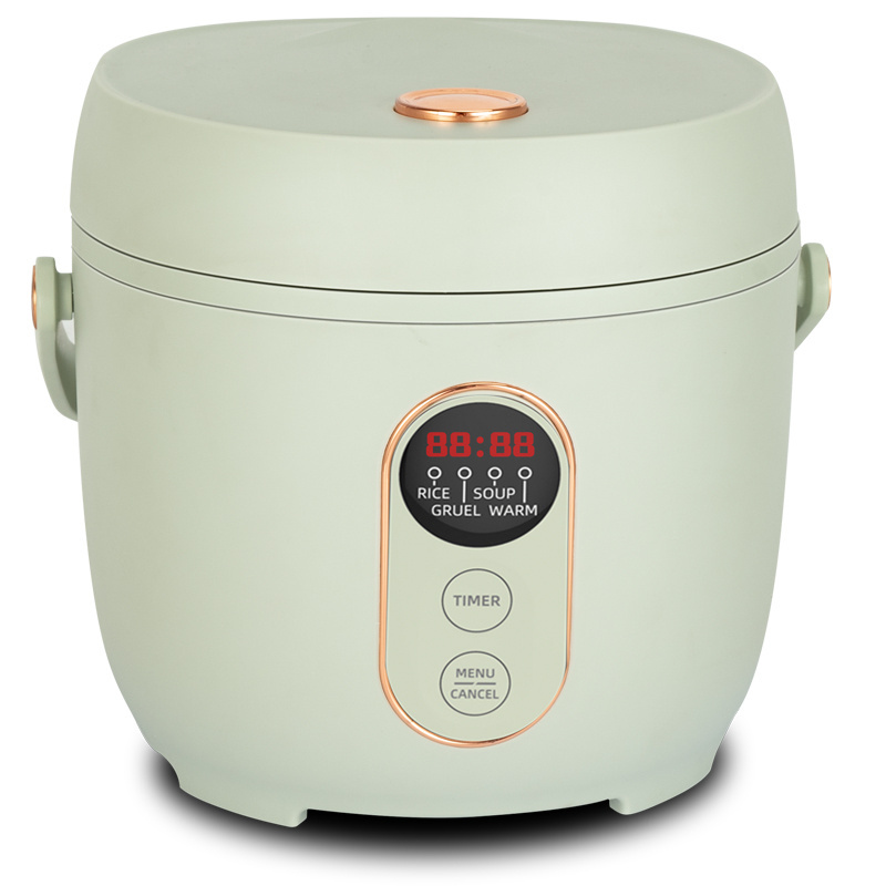 green 0.8L Digital Rice Cooker Electric  Multi Kitchen CE Rice Cooker Home Appliances