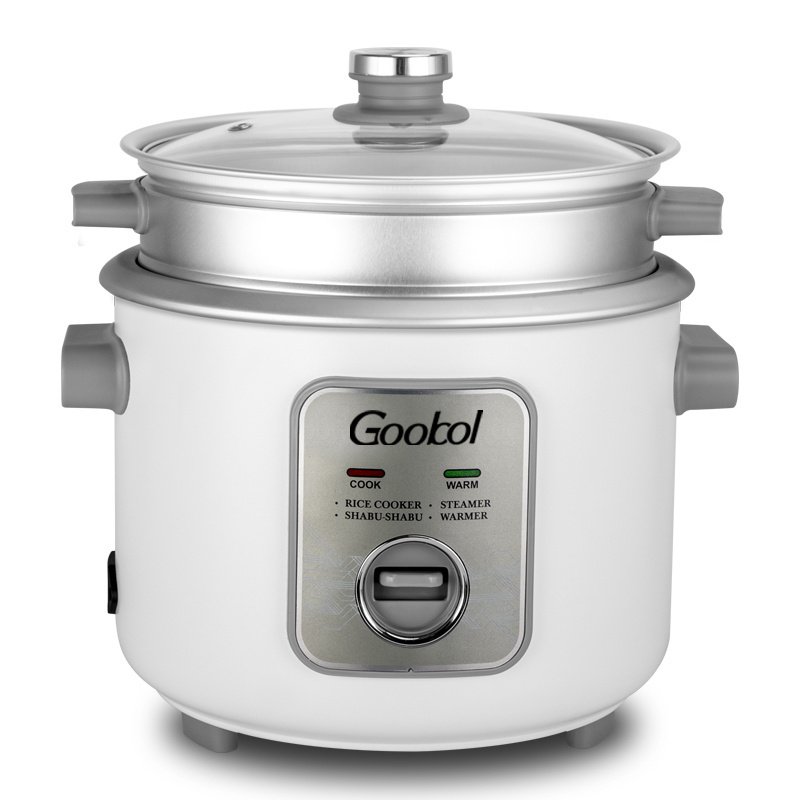 CE kitchen appliance 220-240V stainless steel fast cooking cylinder rice cooker 1.0L 5cup