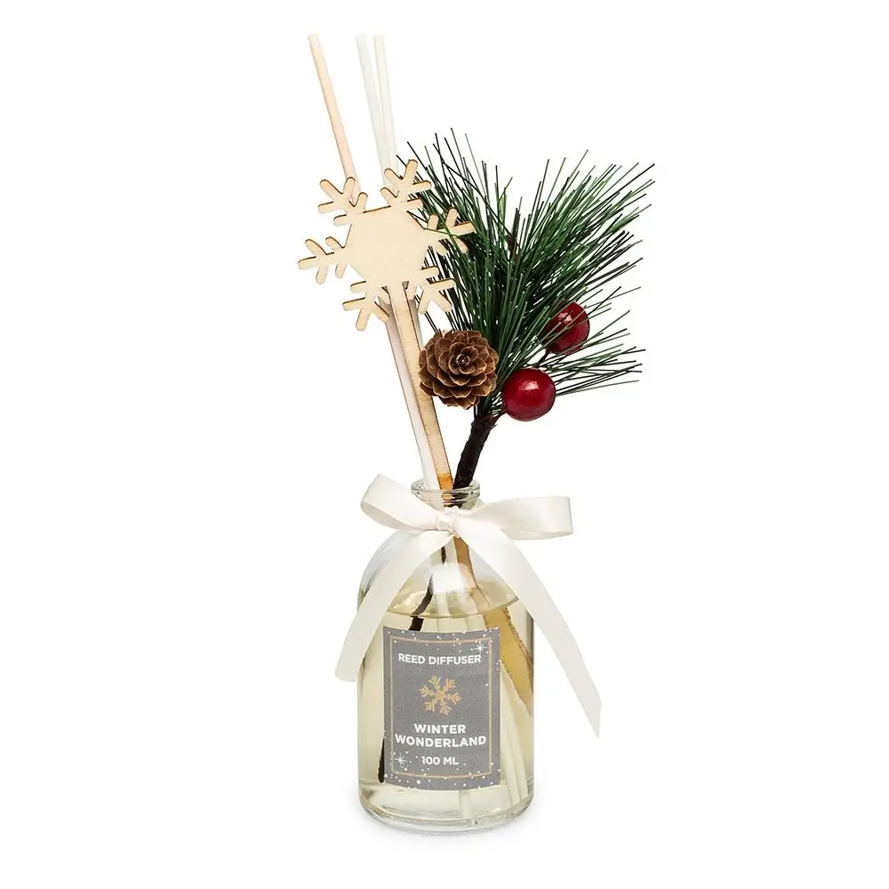 Christmas essential oil incense reed diffuser supplies air freshener reed diffuser glass bottle reed diffuser essential oil