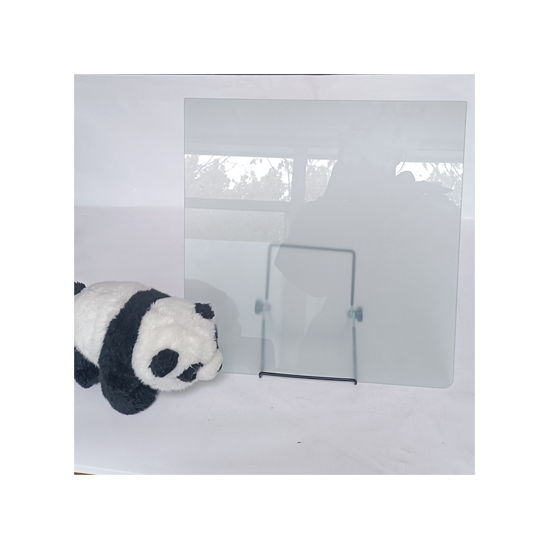 China the privacy frosted glass partition Acid Etched Glass Office Bathroom Door Window Indoor Decorative