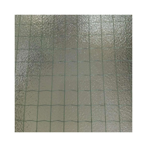 China annealed 6mm 8mm obscure iron wire mesh figured patterned wired glass prices